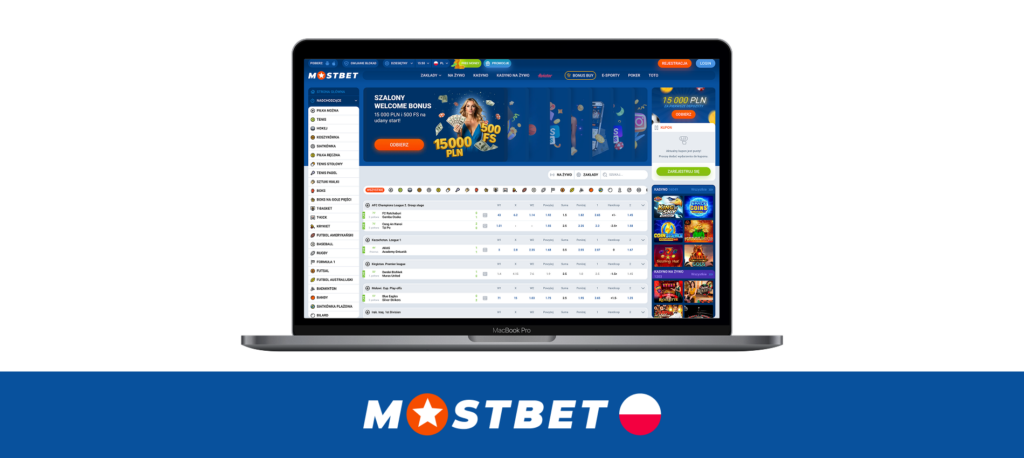 Oficjalna platforma MostBet w Polsce z kasynem online i zakładami sportowymi